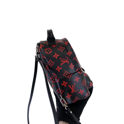 Louis-Vuitton Mini Palm Springs Infrarouge Canvas GHW