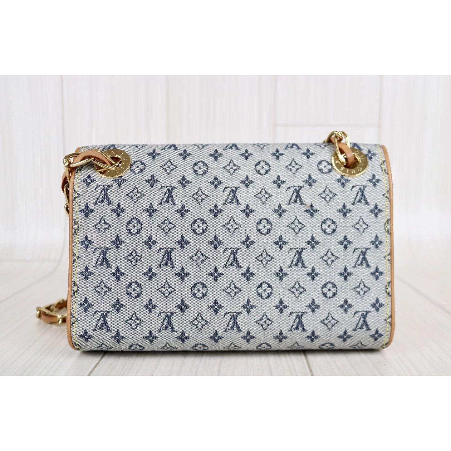 Rank AB ｜ LV Camille Blue Monogram Mini Canvas Shoulder Bag ｜030116