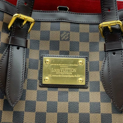 Louis-Vuitton Damier Ebene Hampstead MM Brown