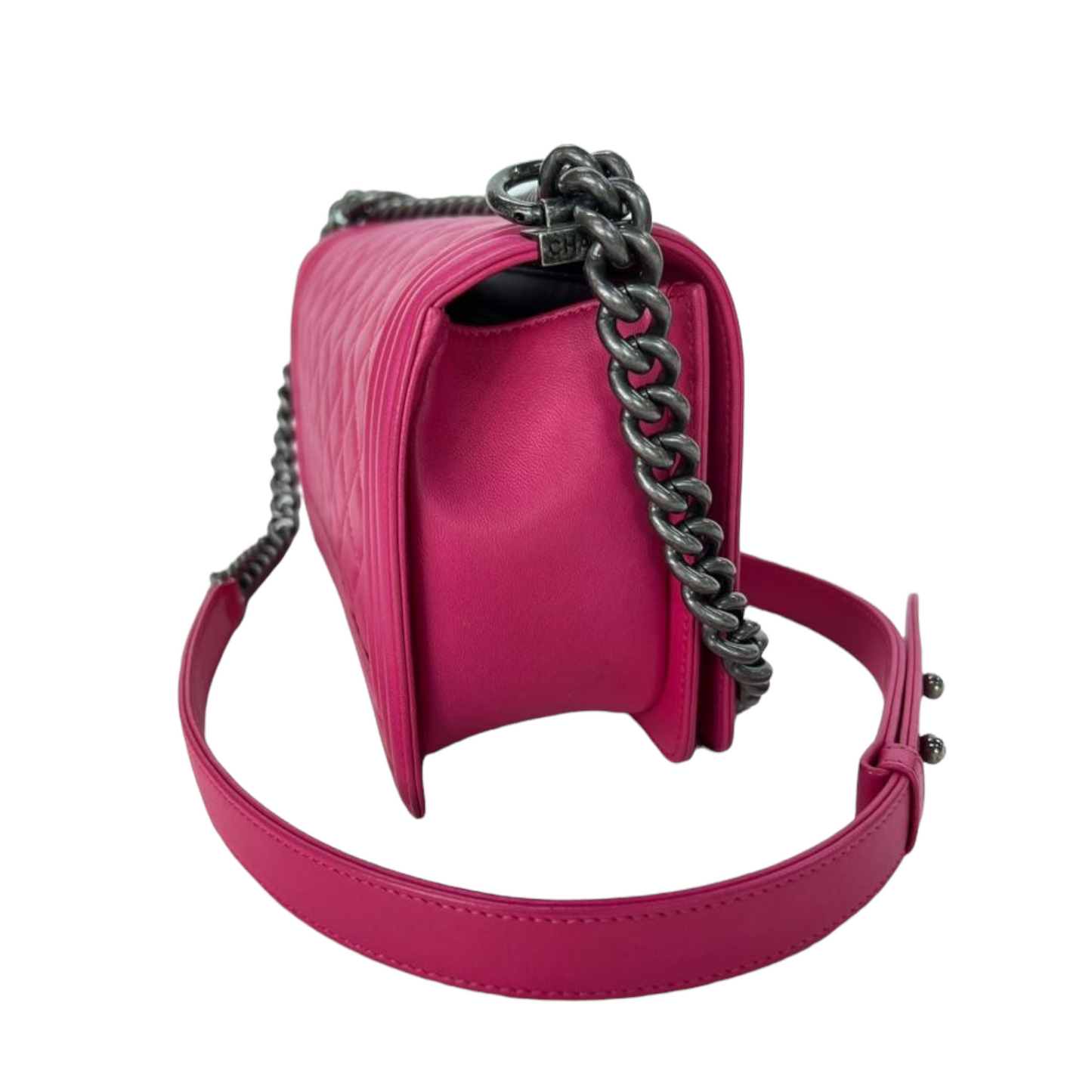 Le Boy Lambskin Old Medium Pink RHW