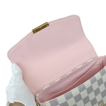Louis-Vuitton Croisette Damier Azure GHW
