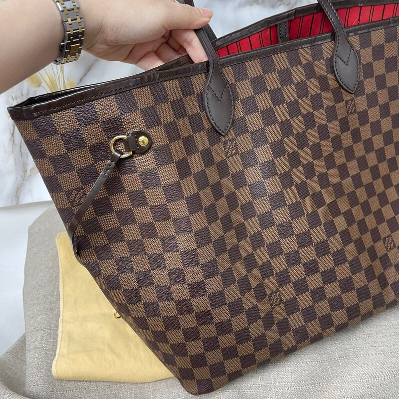 Louis-Vuitton Neverfull GM Damier Ebene Canvas
