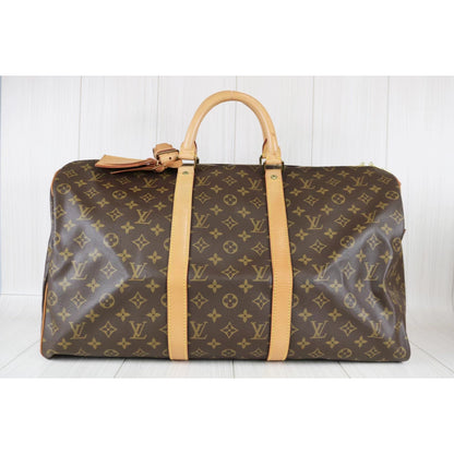 Rank A ｜ LV Monogram Keypol Bandrière 50 ｜070809