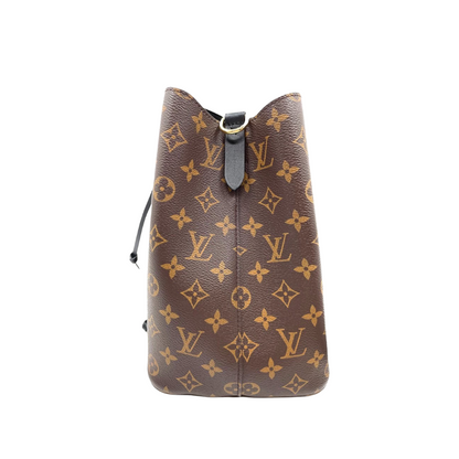 Louis-Vuitton Monogram NeoNoe MM Black Interior