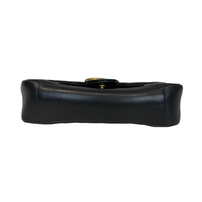 Gucci GG Marmont Mini Matelassé Black