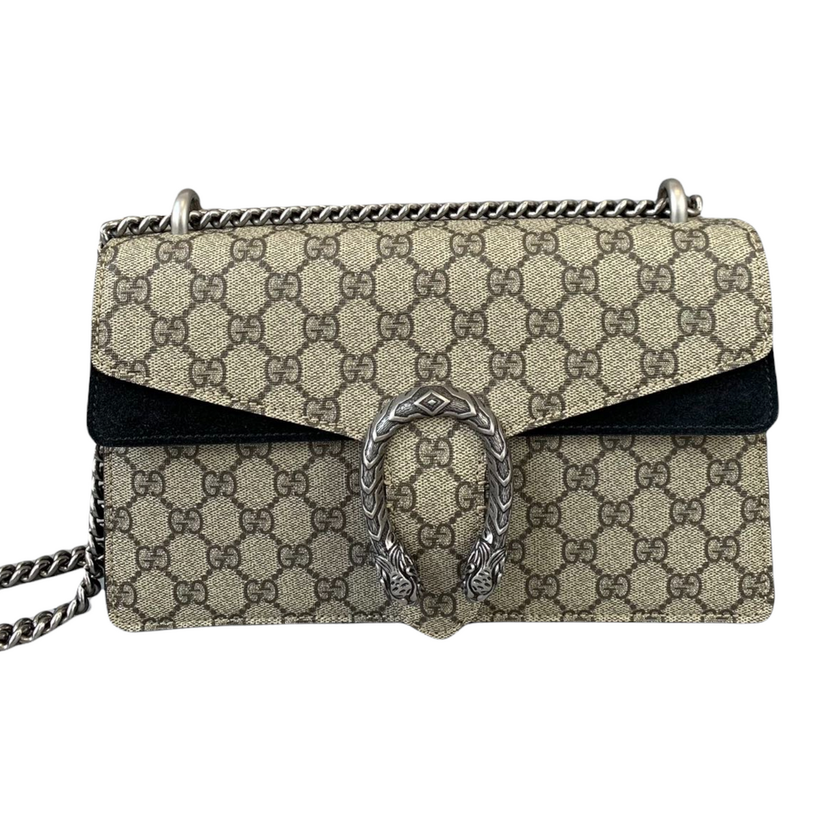 Gucci Dionysus GG Monogram Small Black RHW