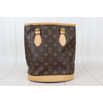 Rank A ｜ LV Monogram Petit Bucket PM Tote Bag ｜072607