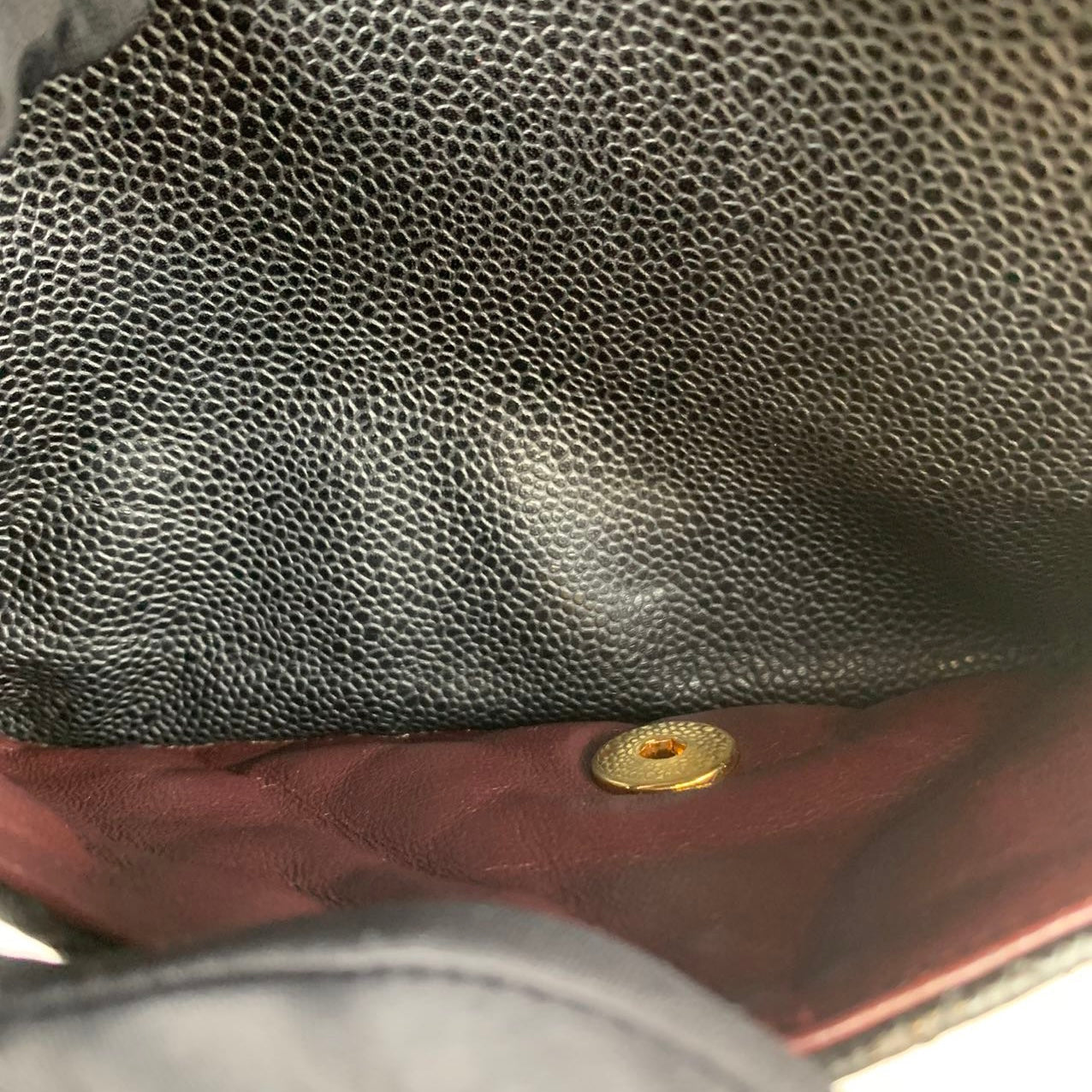 Medium Classic Flap Caviar Black GHW