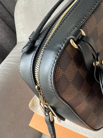 Louis Vuitton Santa Monica Damier Ebene and Black