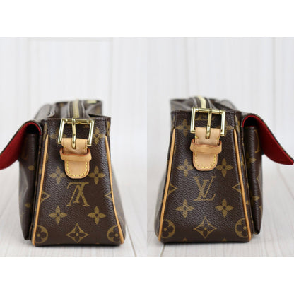Rank AB ｜LV Monogram Viva Cite MM Shoulder Bag｜072703