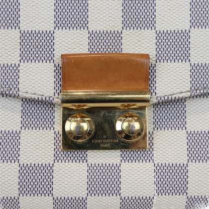 Louis-Vuitton Croisette Damier Azure GHW