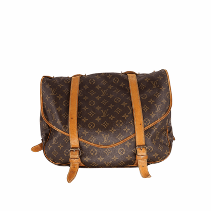Louis-Vuitton Vintage Monogram Saumur 43