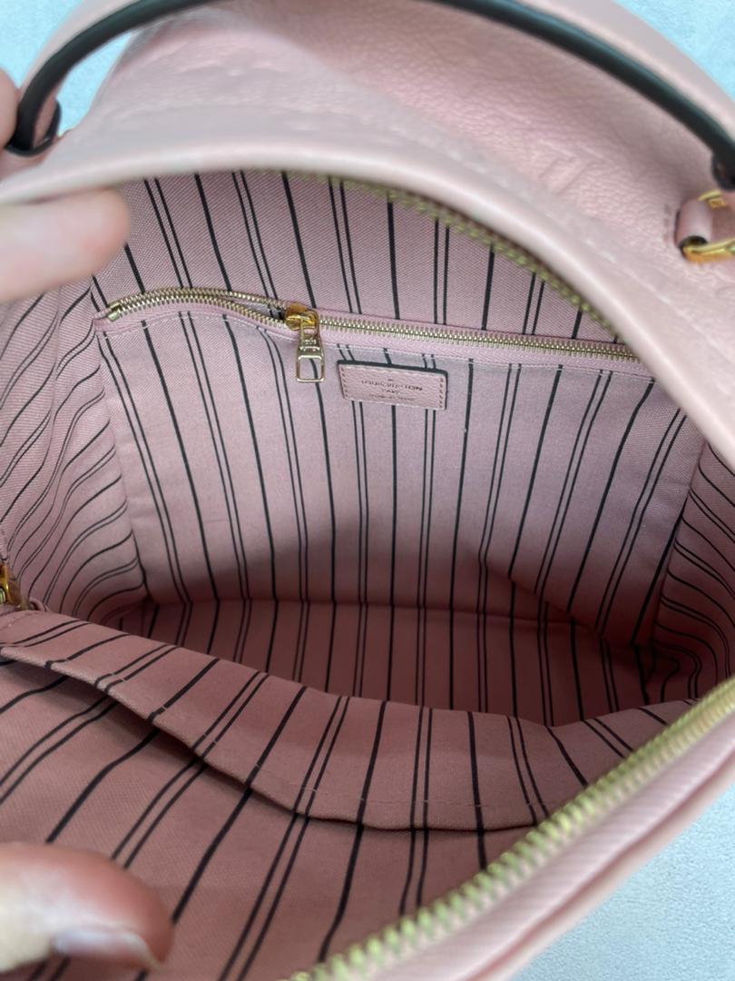 Louis-Vuitton Monogram Empreinte Sorbonne Backpack Pink