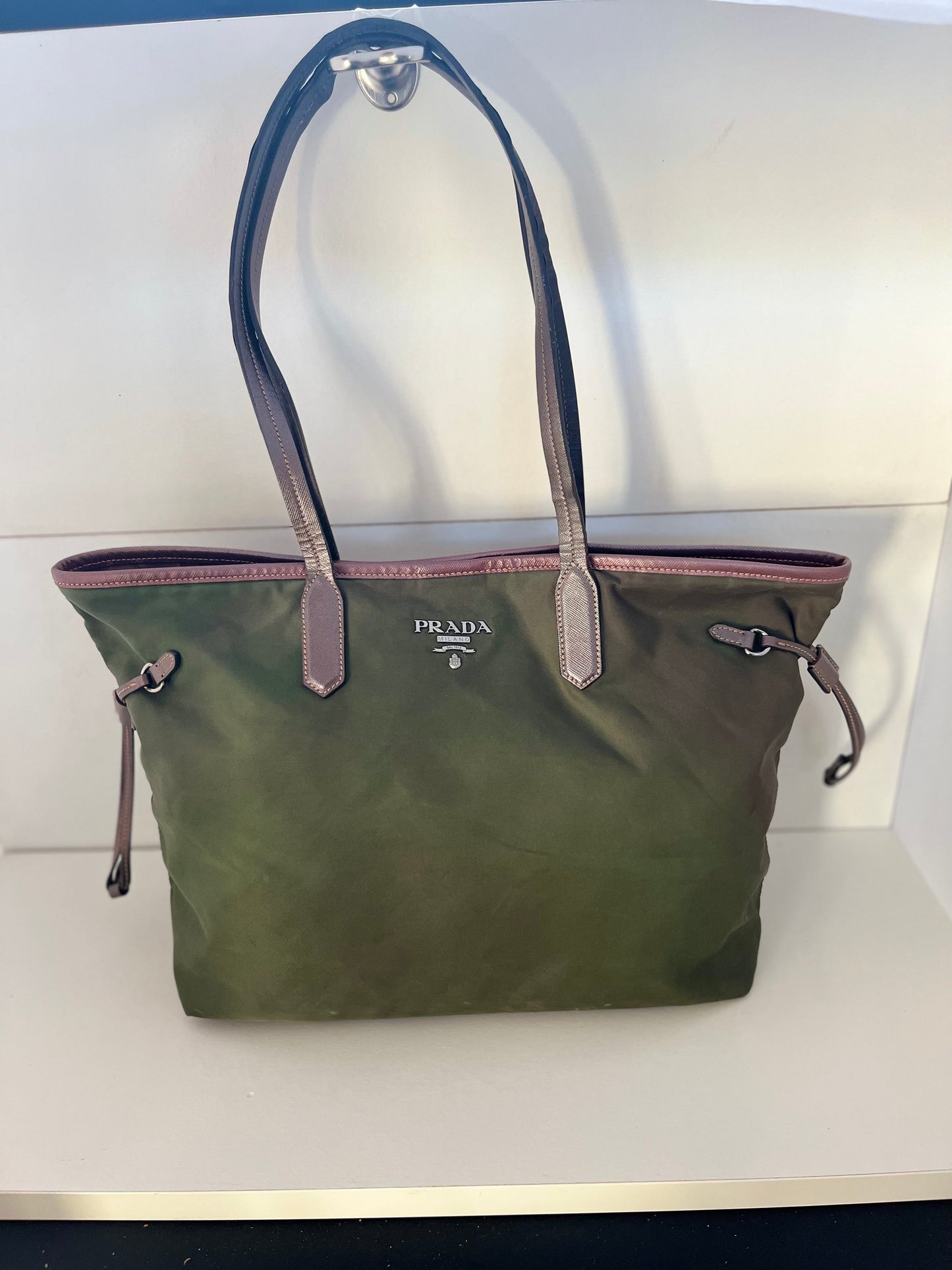 Prada Grøn ToteBag