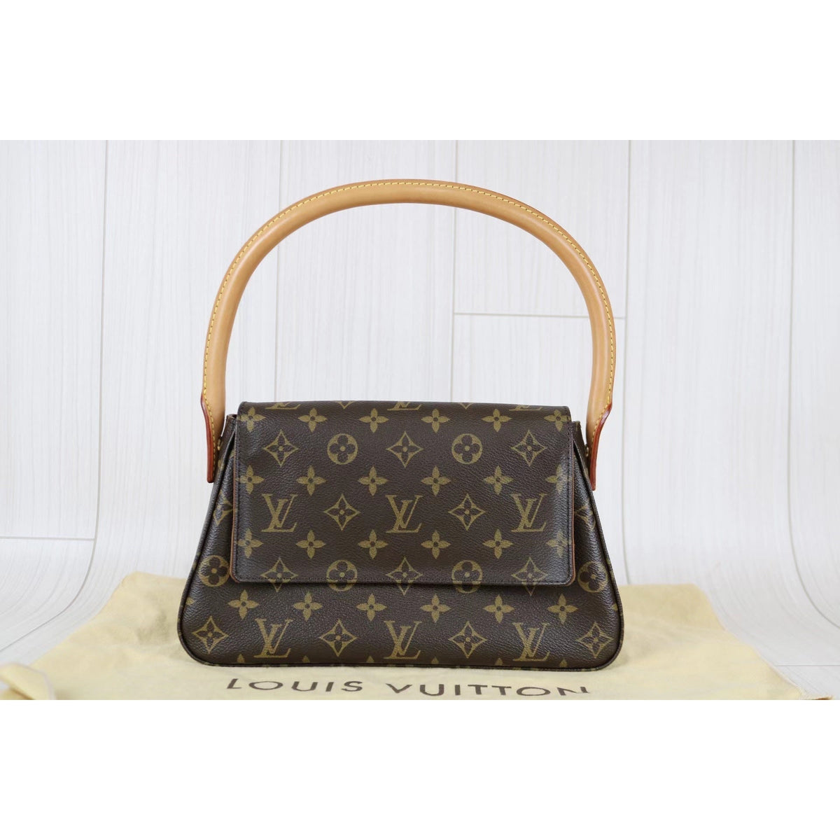 Rank A ｜ LV Monogram Mini looping Shoulder Bag ｜053001