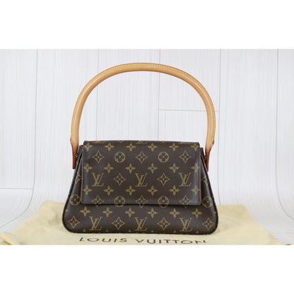 Rank A ｜ LV Monogram Mini looping Shoulder Bag ｜053001