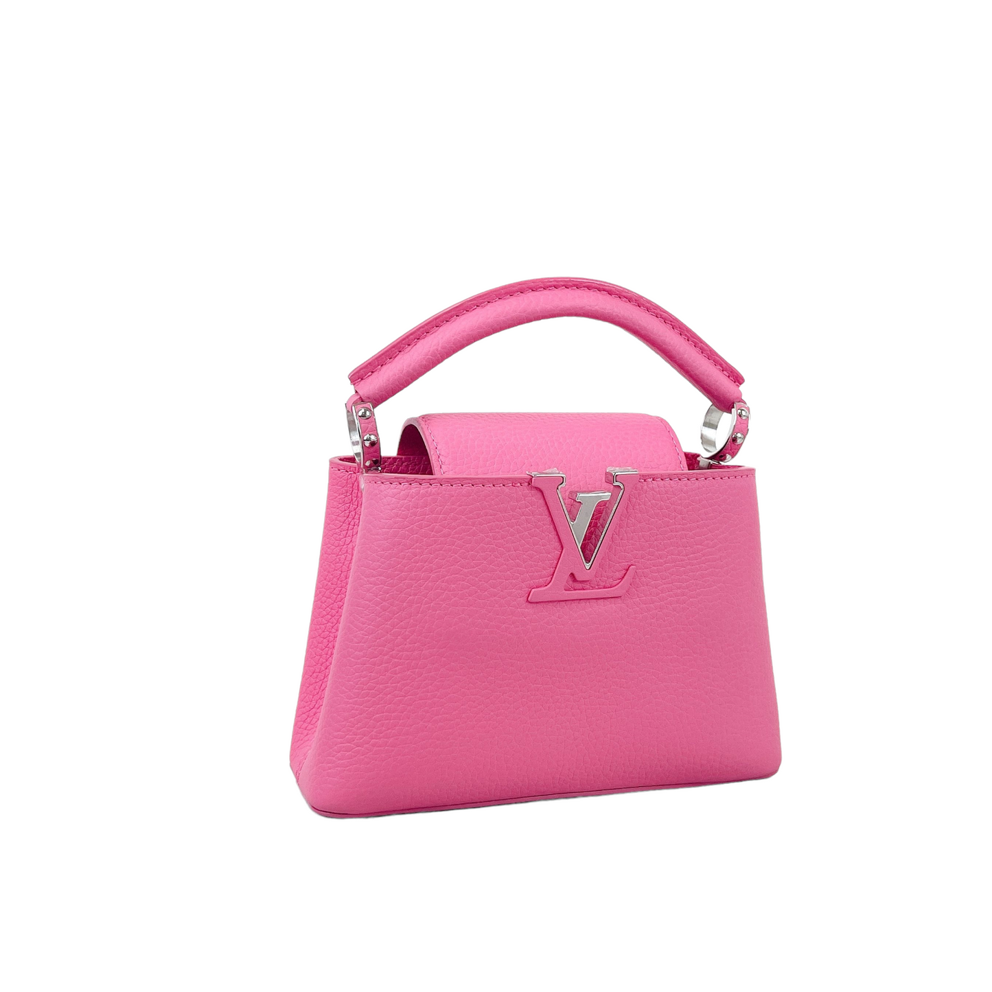 Louis-Vuitton Mini Capucines Pink SHW