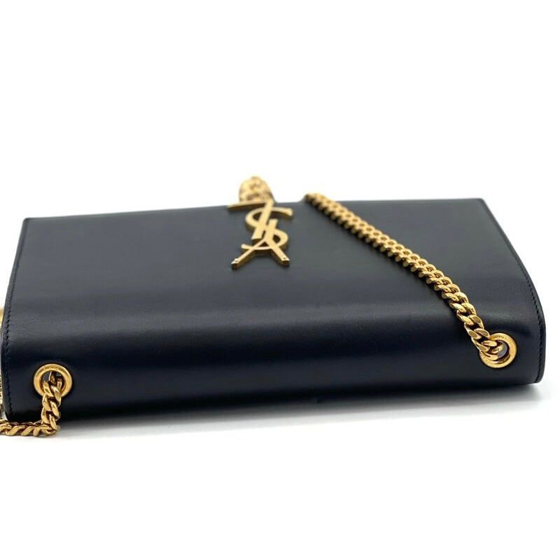 Kate Tassel Smooth Leather Black SHW