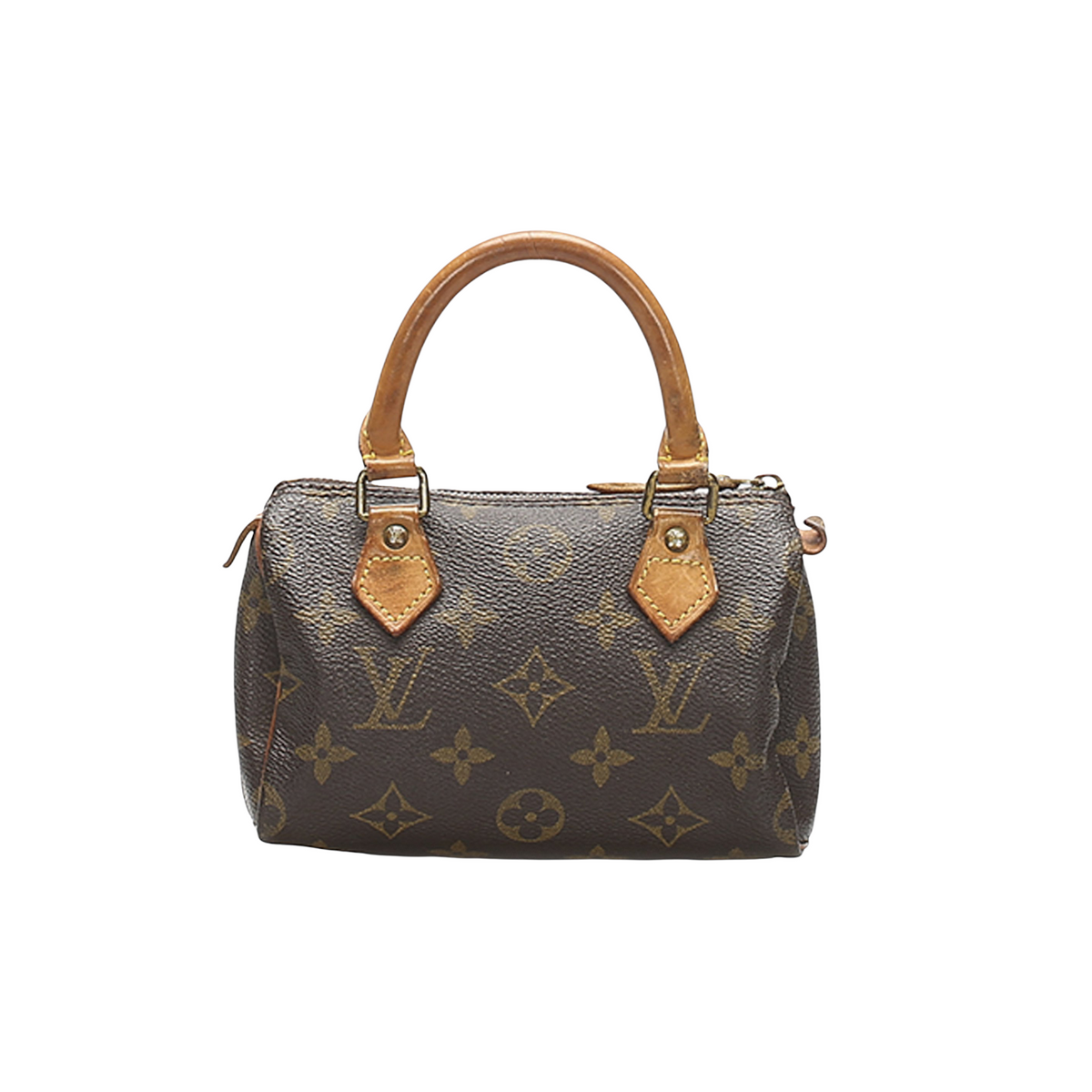 Louis-Vuitton Monogram Mini Speedy Brown