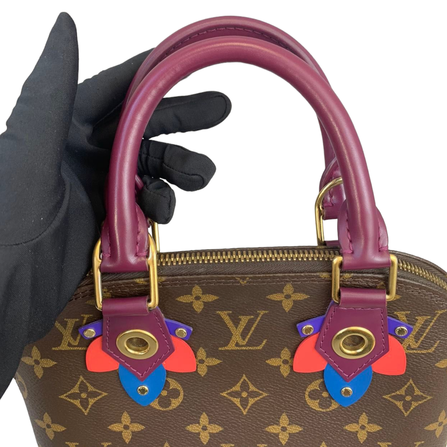 Louis-Vuitton Alma BB Totem Monogram GHW