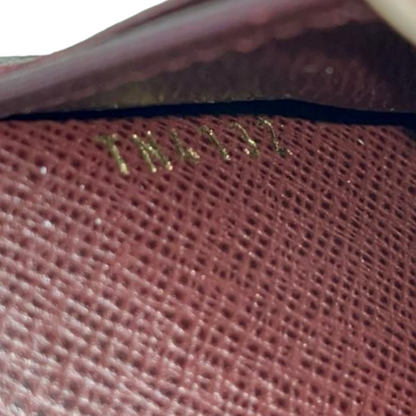 Louis-Vuitton Mini lin long Wallet