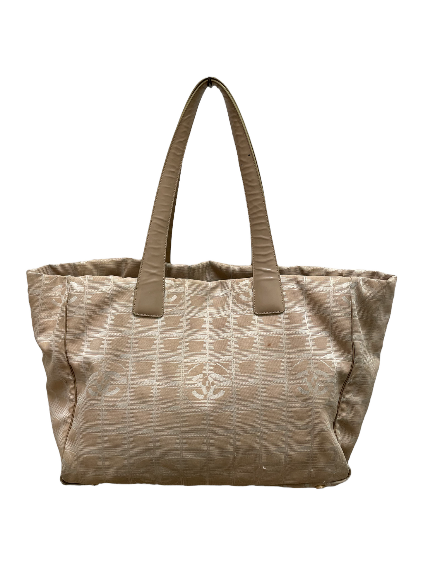 Chanel Tote Bag Monogram Nylon BEG
