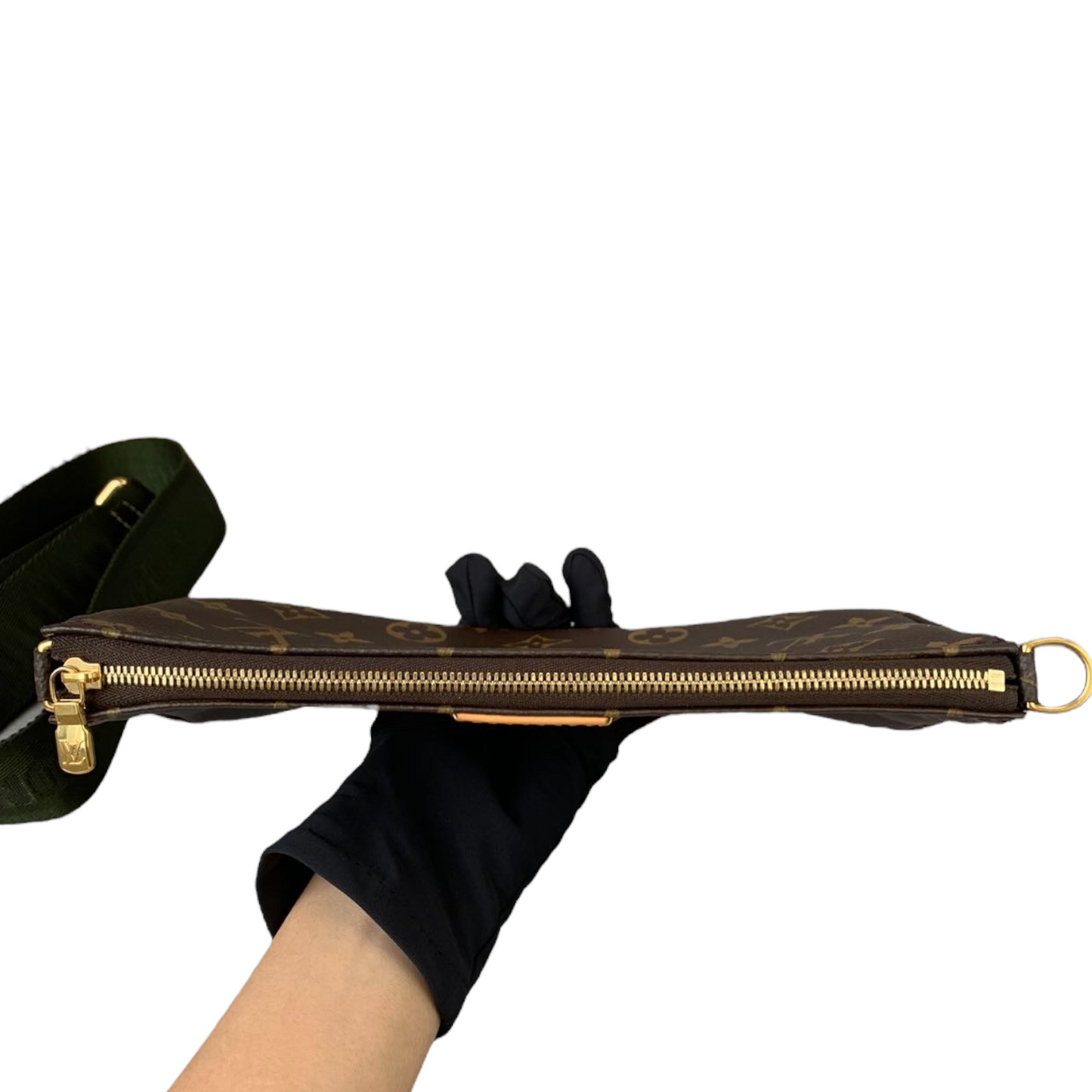 Louis-Vuitton Monogram Multi Pochette Accessoires Khaki GHW