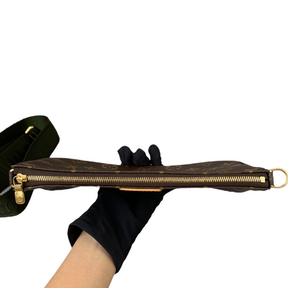Louis-Vuitton Monogram Multi Pochette Accessoires Khaki GHW
