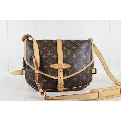 Rank AB ｜ LV Monogram Saumur MM Shoulder Bag｜072202