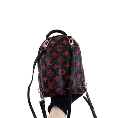 Louis-Vuitton Mini Palm Springs Infrarouge Canvas GHW