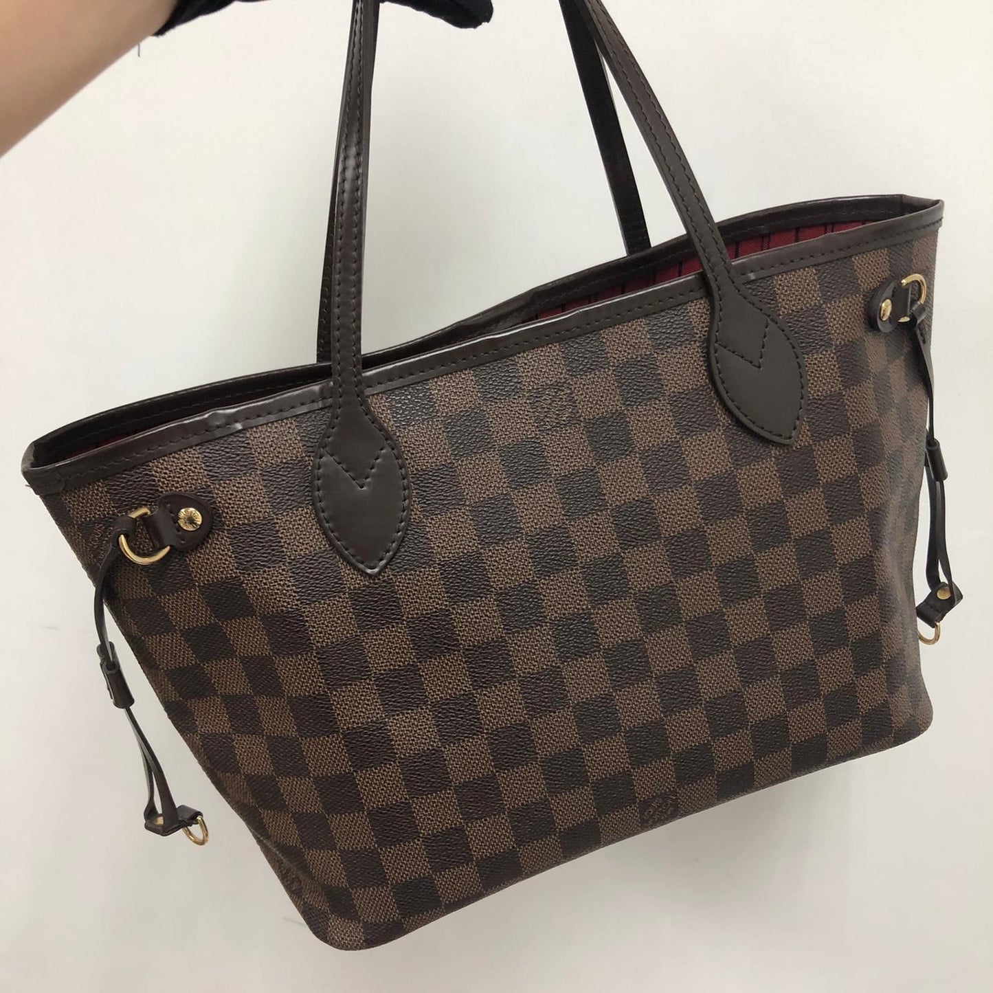 Louis-Vuitton Neverfull PM Damier Ebene Canvas
