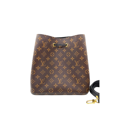 Louis-Vuitton Monogram NeoNoe MM Black Interior