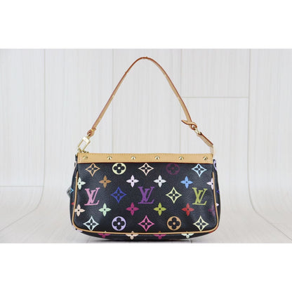 Rank A ｜ LV Monogram Multicolor Pochette Accessoires ｜071815