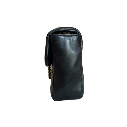 Westminster Flap Lambskin Black Pearl Strap