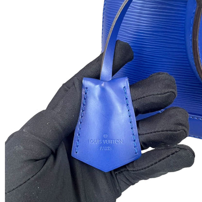 Louis-Vuitton Alma BB Epi Blue SHW