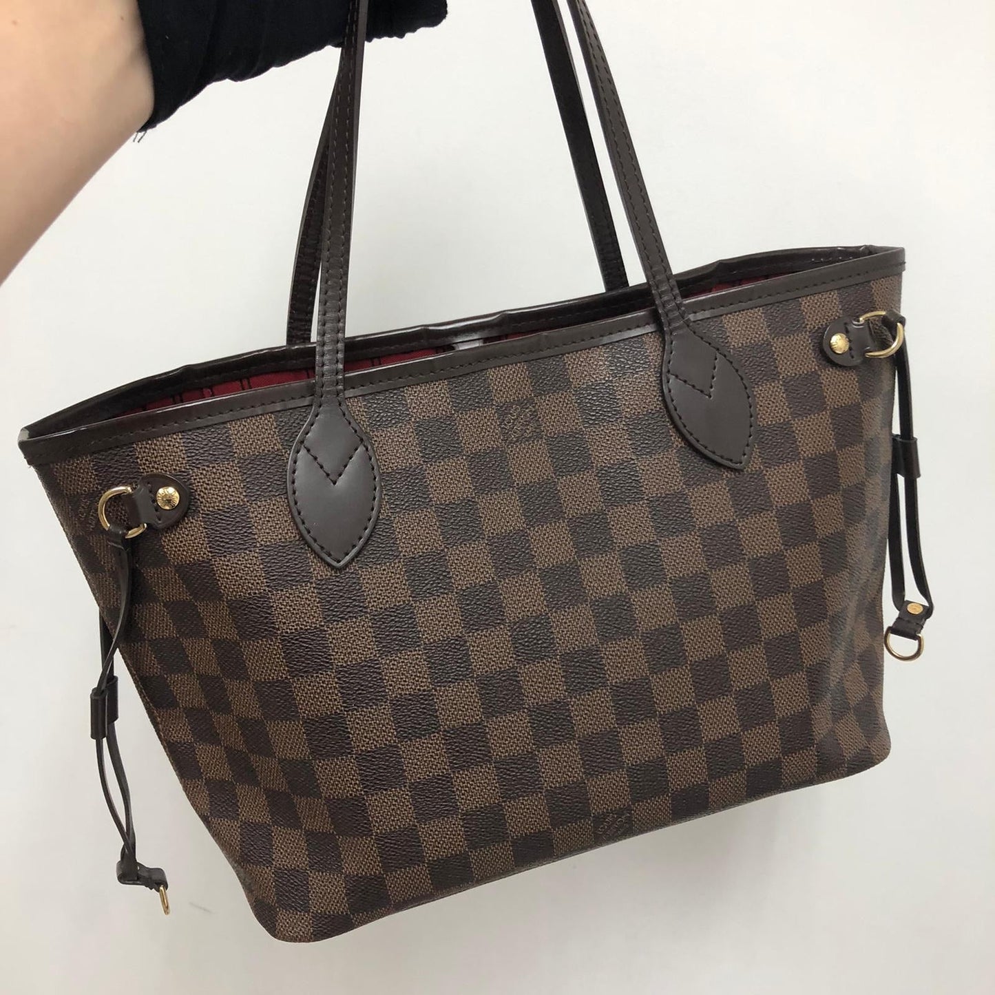 Louis-Vuitton Neverfull PM Damier Ebene Canvas