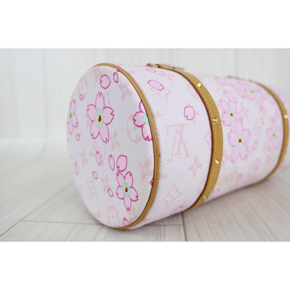 Rank A ｜LV Monogram Cherry Blossom Rose Pink Takashi Murakami｜ 062112