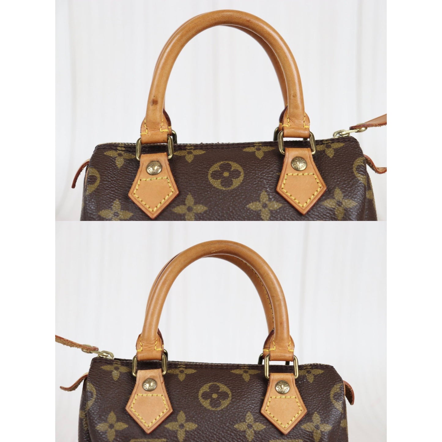 Rank AB ｜ LV Monogram Mini Speedy Handbag ｜ 073009