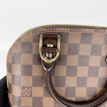 Louis-Vuitton Alma BB Damier Brown GHW