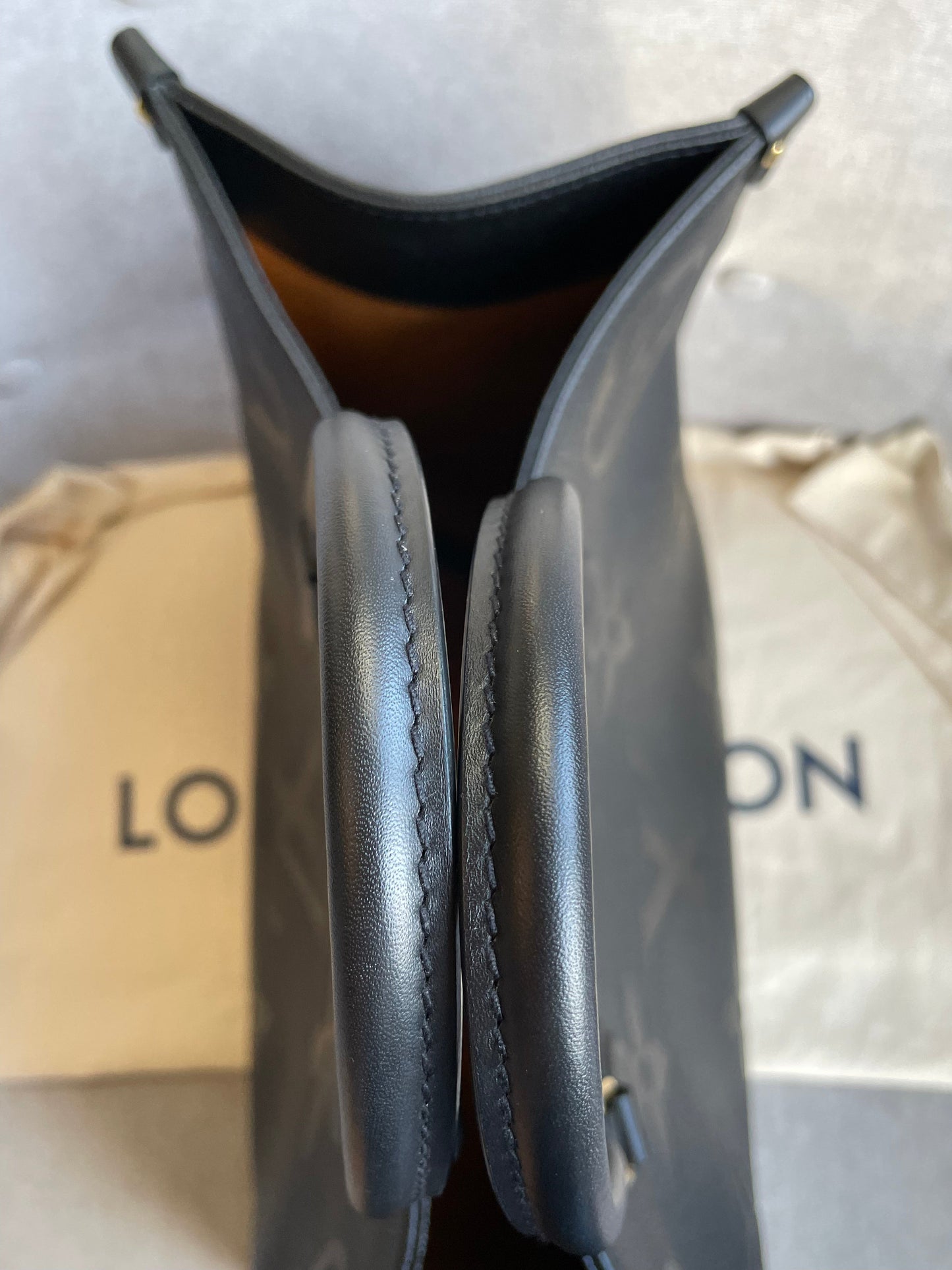 Louis Vuitton On the Go GM Black Empreinte (RRP £2,510)