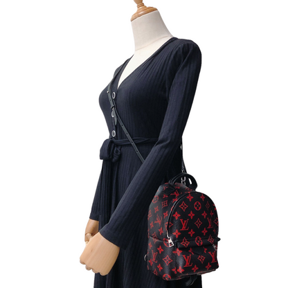 Louis-Vuitton Mini Palm Springs Infrarouge Canvas GHW