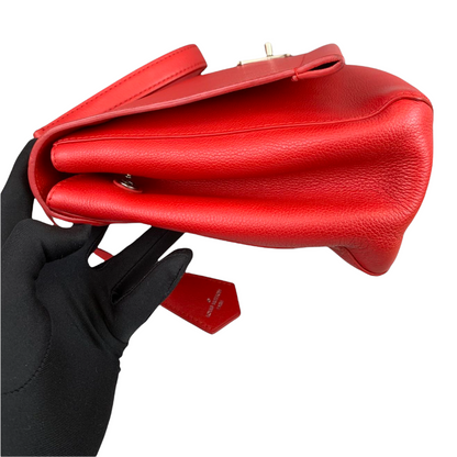 Louis-Vuitton Lockme ll Leather Red SHW