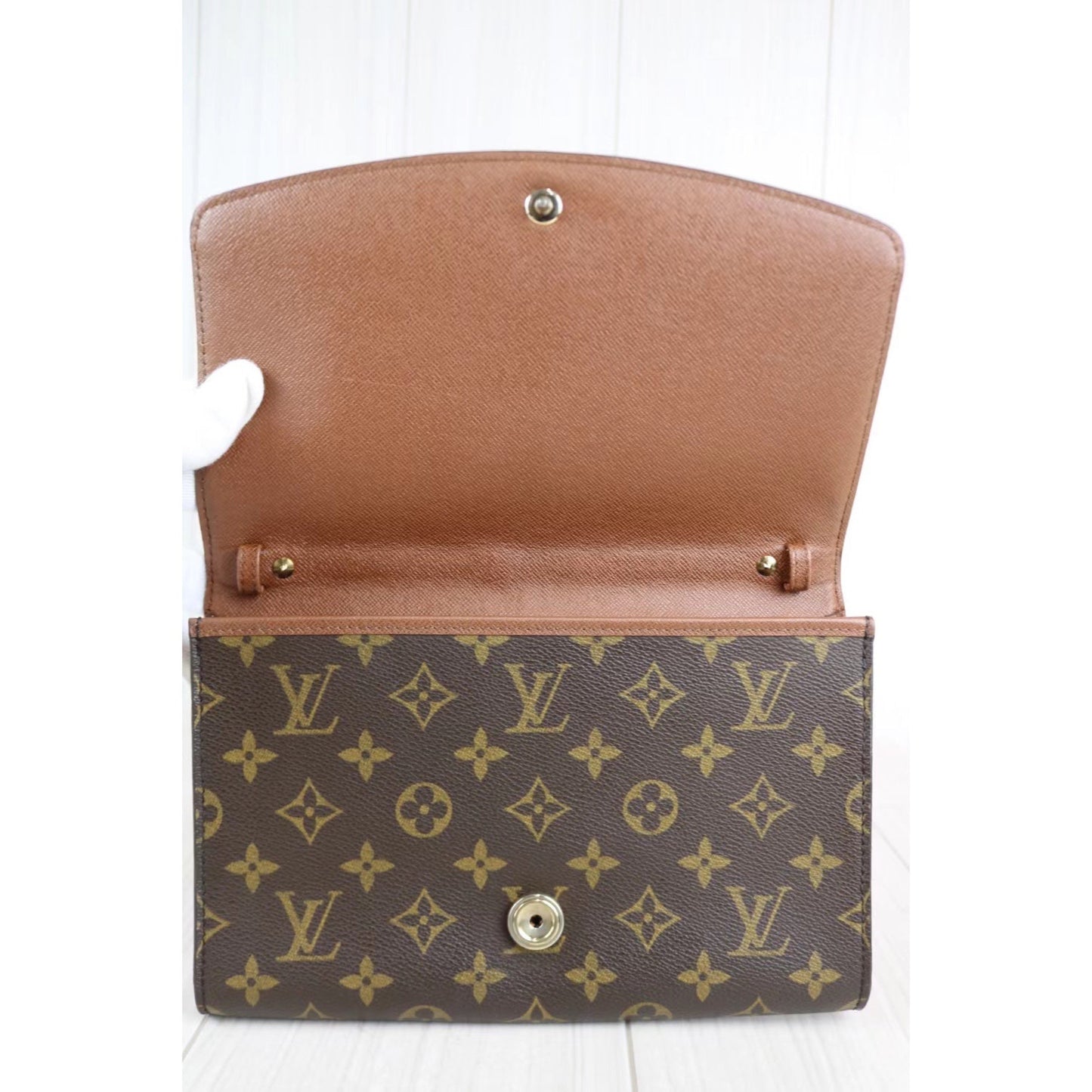 Rank AB ｜ LV Monogram Bordeaux MM Shoulder Bag ｜062401