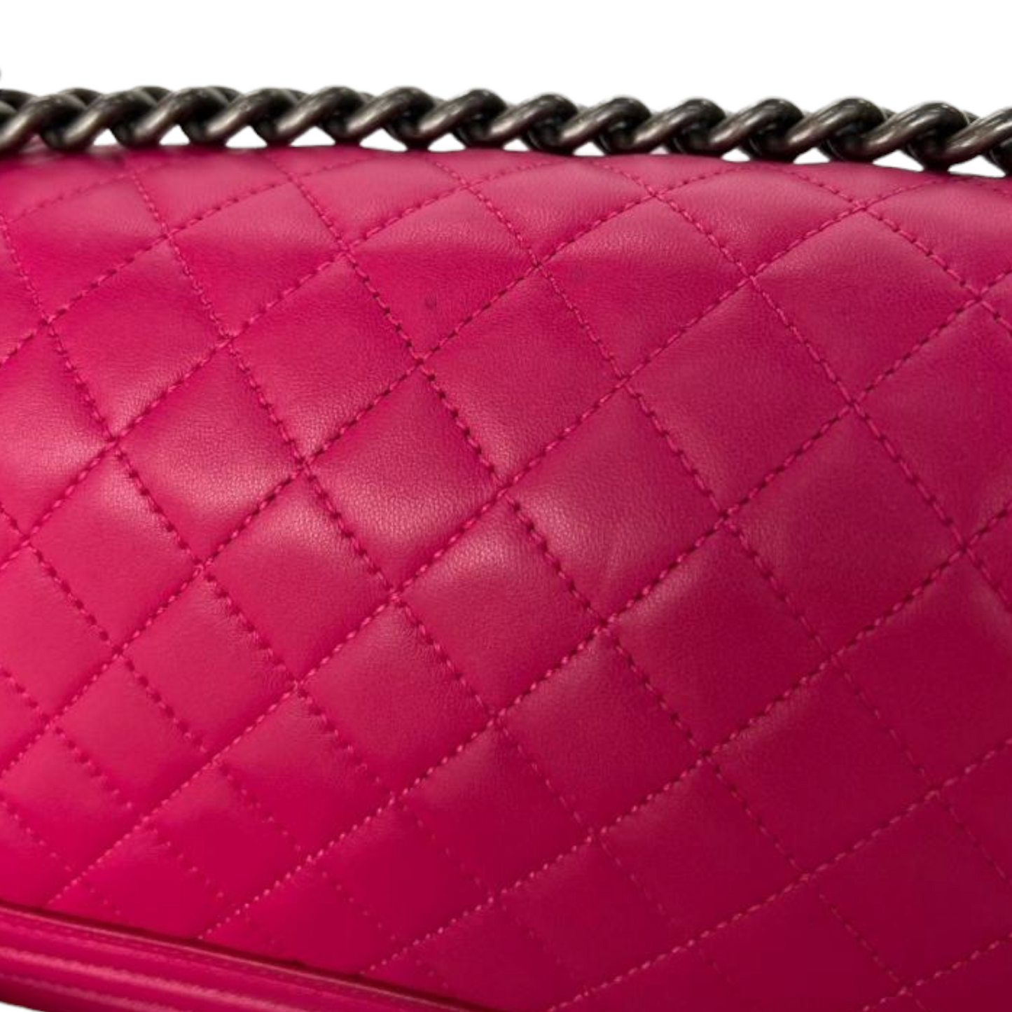 Le Boy Lambskin Old Medium Pink RHW