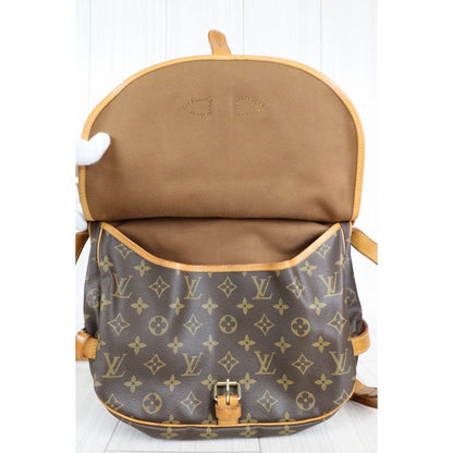 Rank AB ｜ LV Monogram Saumur MM Shoulder Bag｜031914