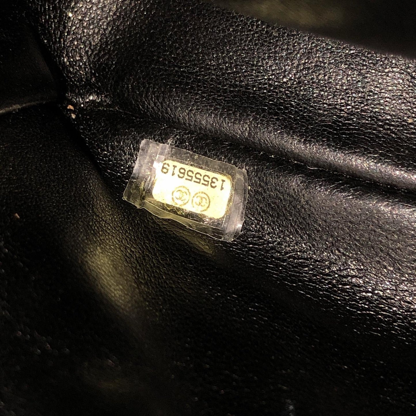 Single Flap Classic Jumbo in Black Caviar with SHW