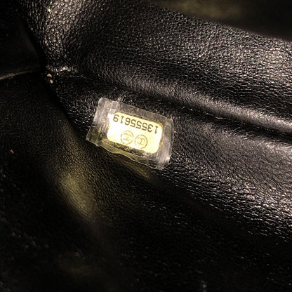 Single Flap Classic Jumbo in Black Caviar with SHW