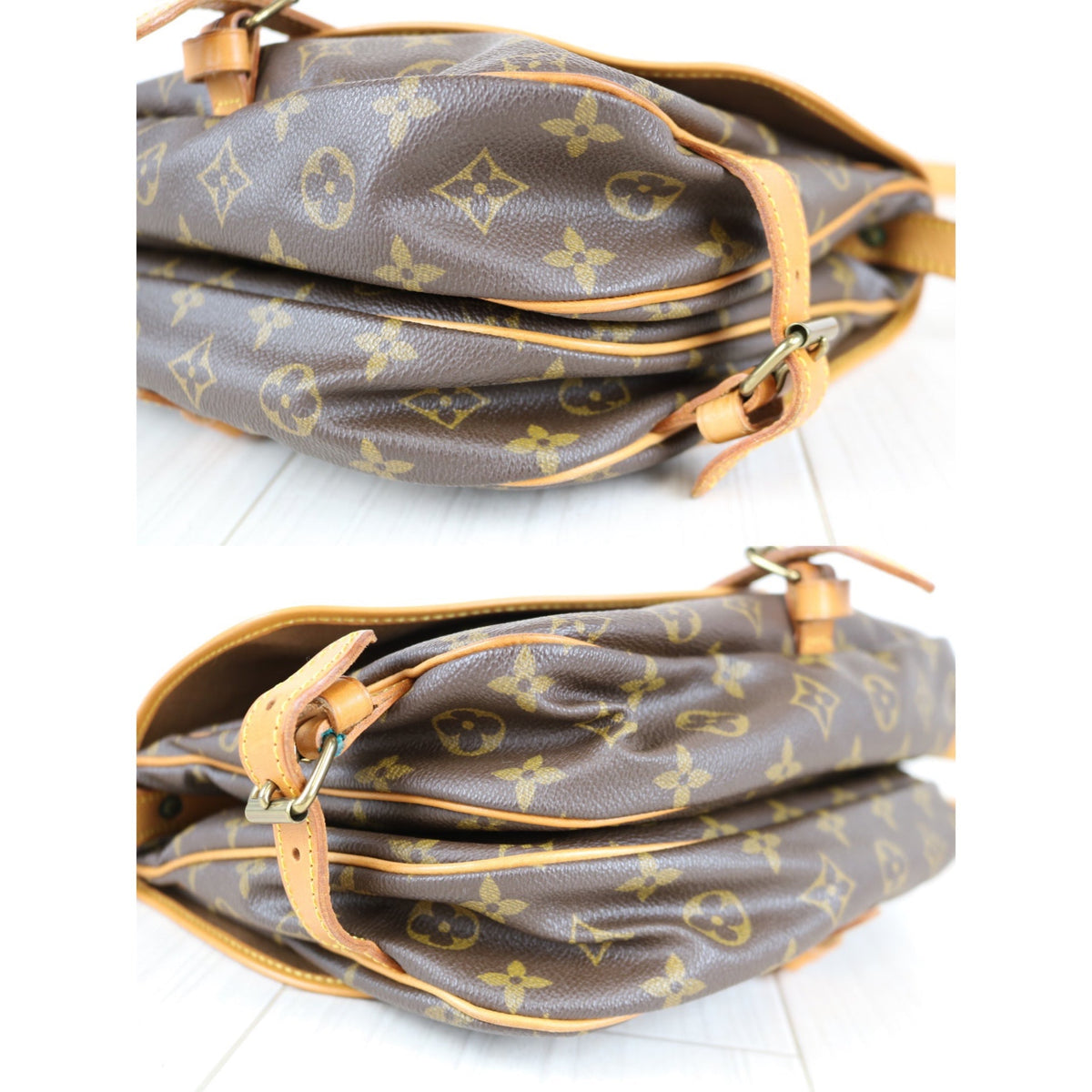 Rank AB ｜ LV Monogram Saumur MM Shoulder Bag｜061306