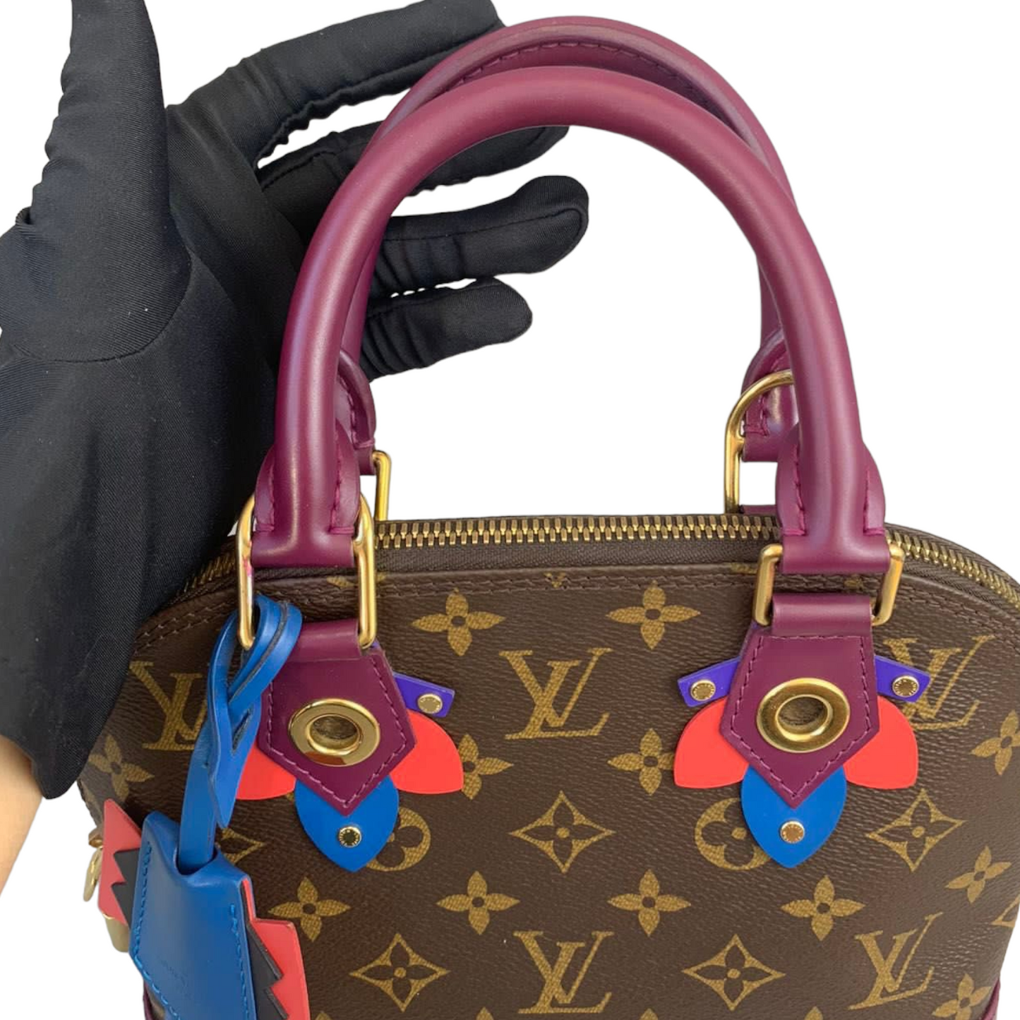 Louis-Vuitton Alma BB Totem Monogram GHW
