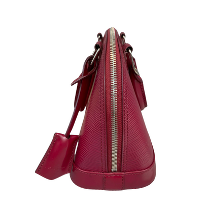 Louis-Vuitton Alma BB Epi Leather Red SHW